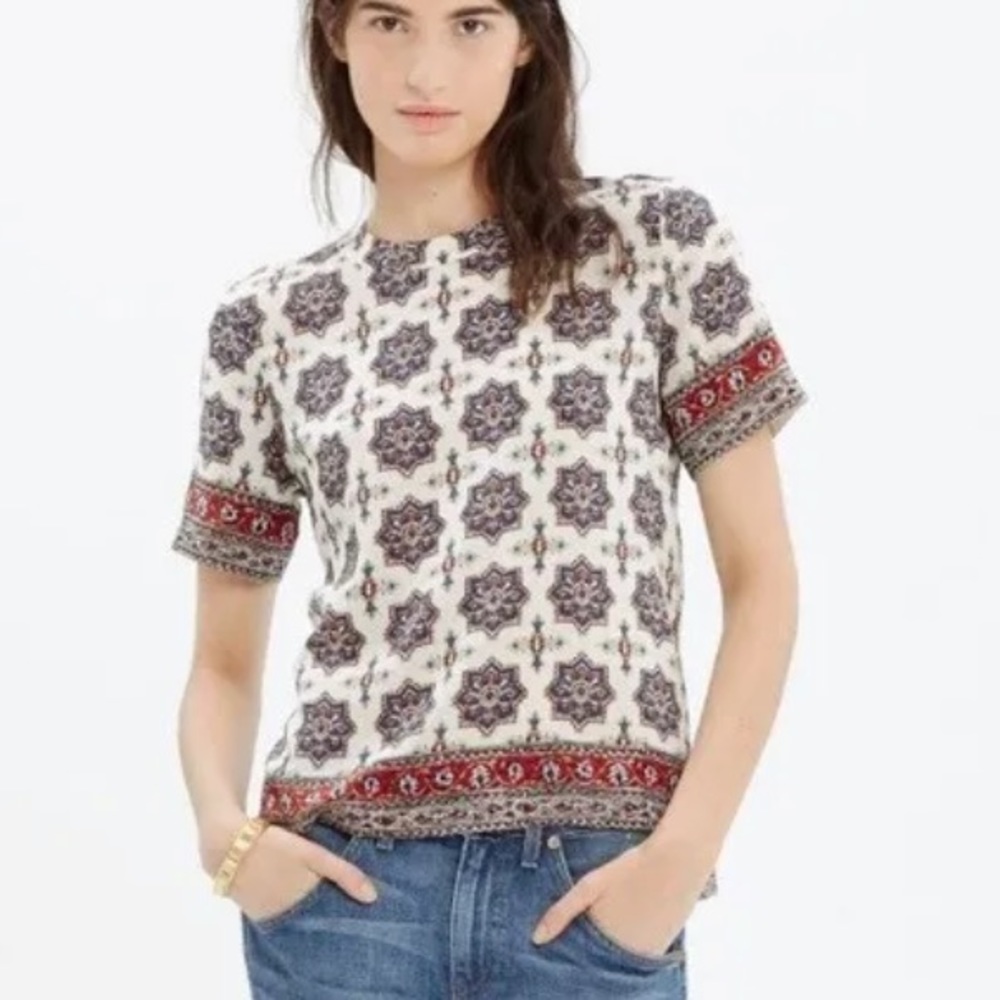 Madewell Silk Top -S